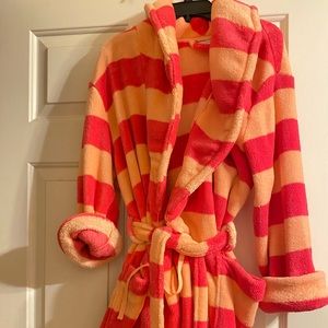 Pink Striped Robe